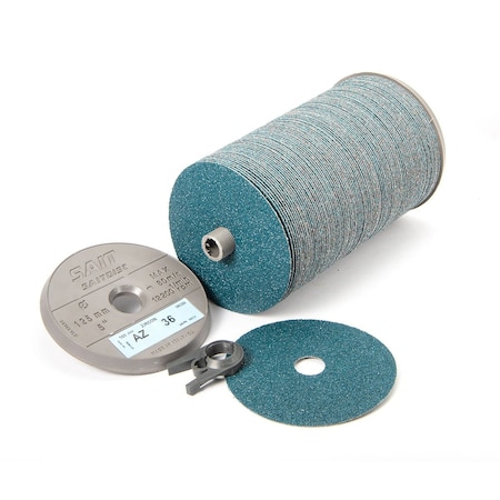 United Abrasives/Sait United Abrasives - Sait AZ-X Fiber Disc 4-1/2" x 7/8" 80 Grit Zirconium 69280